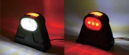Obrysové led svetlo návesy a prívesy krátke 3 pozične led svetla,Pozičné a obrysové LED osvetlenie pre nákladné autá, autobusy, prívesy a návesy, Pozičné svetlá na prívesný vozík, svetla na dodavku trkator kombajn kamion naves prives vlečku vozík,