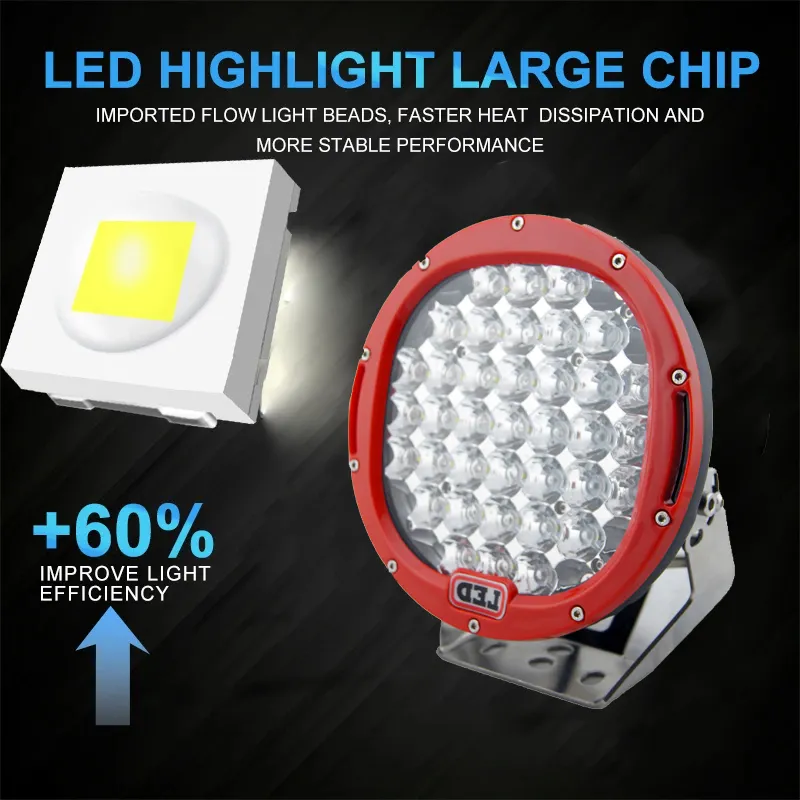 Led pracovný svetlomet 185 w: profesionálne osvetlenie pre najťažšie podmienky 5 LED pracovný svetlomet 185 W: Profesionálne osvetlenie pre najťažšie podmienky – Obrázok 5