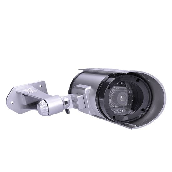 Maketa bezpečnostnej kamery, na stenu, led dióda, 2 x aa 2 solight maketa bezpečnostnej kamery, na stenu, led dióda, 2 x aa