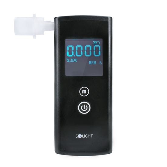 Alkohol tester, 0,0 - 3,0‰ bac, presnosť 0,1‰ 4 solight alkohol tester, 0,0 3,0‰ bac, přesnosť 0,1‰
