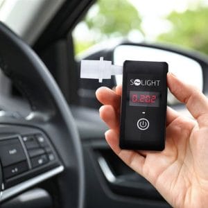 solight alkohol tester mini, fuel cell, 0,0 5,0‰ bac,citlivosť 0,08‰