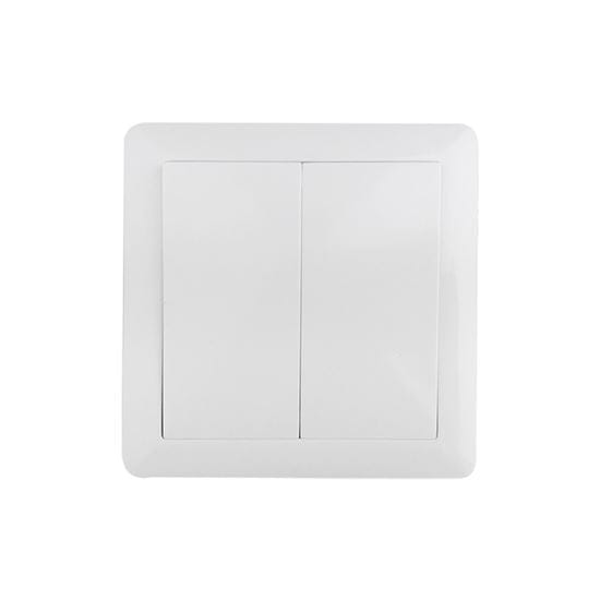 Vypínač slim č. 5 sériový - lustrový, biely 1 solight vypínač slim č. 5 sériový lustrový, biely