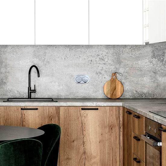 Vstavaná podlahová dvojzásuvka, ip55, okrúhle viečko 7 solight vstavaná podlahová dvojzásuvka, ip55, okrúhle viečko