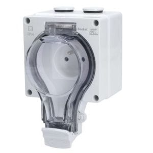 solight zásuvka ip66, vodotesná a prachotesná