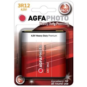 agfaphoto zinková batéria 4,5v, blister 1ks