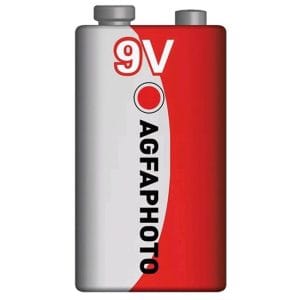agfaphoto zinková batéria 9v, shrink 1ks