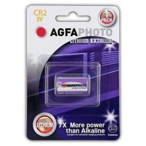 agfaphoto lithiová foto batéria cr2, blister 1ks