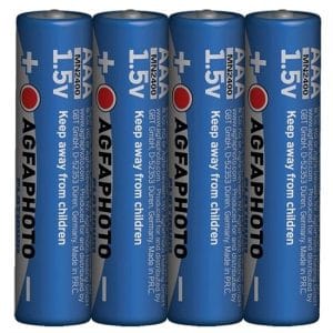 agfaphoto power alkalická batéria lr03/aaa, shrink 4ks