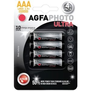 agfaphoto ultra batéria lr03/aaa, blister 4ks