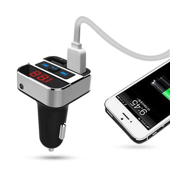 Fm transmitter s bluetooth do auta, 2x usb + handsfree 2 Bezdrôtový FM transmitter do auta