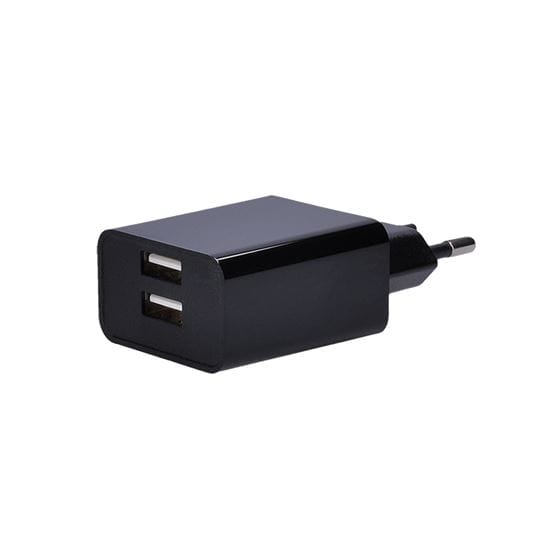 Usb nabíjací adaptér, 2x usb, 3100ma max. , ac 230v, čierny 1 solight usb nabíjací adaptér, 2x usb, 3100ma max., ac 230v, čierny