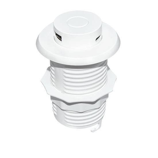 Výsuvná nabíjačka usb a+c 24w pd, biela 3 solight výsuvná nabíjačka usb a+c 24w pd, biela