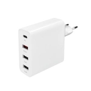 solight adaptér 3+1, 48w, qc3.0+pd, 3x usb a, 1x usb c