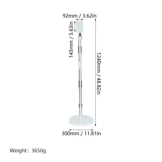 Dok stojan na vysávač v11, v15 detect, outsize 3 solight dok stojan v11, v15 detect, outsize