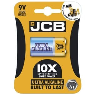 jcb oxi digital alkalická batéria 6lr61/9v, blister 1 ks