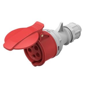solight zásuvka priama, 5 pólová, 400v/16a, ip44