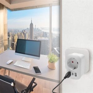 solight cestovný adaptér s usb do spojených štátov, typ b
