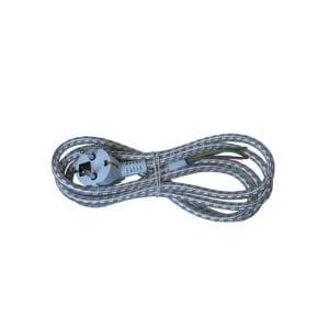 solight flexo šnúra, 3x 0,75mm2, pletená, 3m