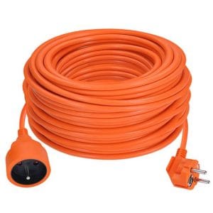 solight predlžovací prívod spojka, 1 zásuvka, 40 m, 3 x 1,5mm2, oranžová, predlžovák, p4you shop