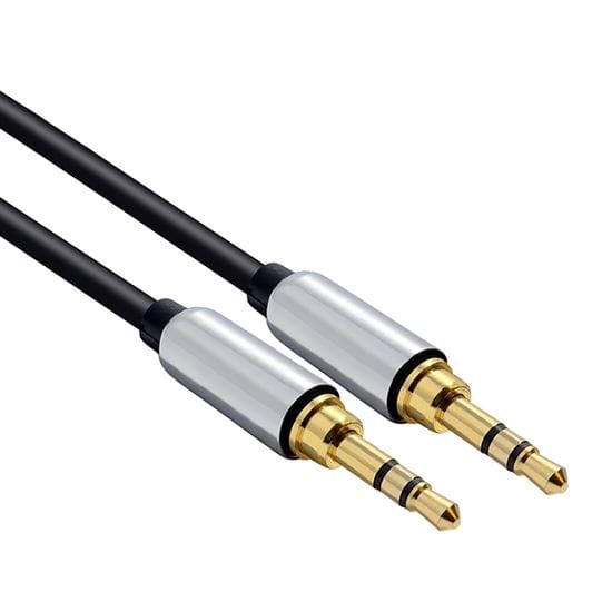 Jack audio kábel, jack 3,5mm, 1m 1 solight jack audio kábel, jack 3,5mm konektor jack 3,5mm konektor, stereo, blister, 1m