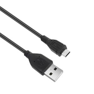 solight usb kábel, usb 2.0 a konektor usb b micro konektor, sáček, 1m