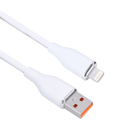 Lightning kábel, usb 2. 0 a konektor - lightning konektor, silikón, 0,5m 1 solight lightning kábel, usb 2.0 a konektor lightning konektor, silikón, 0,5m