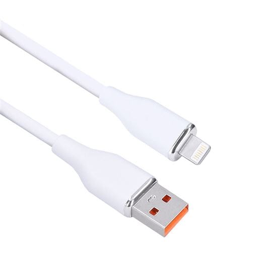 Lightning kábel, usb 2. 0 a konektor - lightning konektor, silikón, 2m 1 solight lightning kábel, usb 2.0 a konektor lightning konektor, silikón, 2m