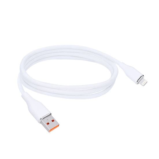 Lightning kábel, usb 2. 0 a konektor - lightning konektor, silikón, 2m 2 solight lightning kábel, usb 2.0 a konektor lightning konektor, silikón, 2m