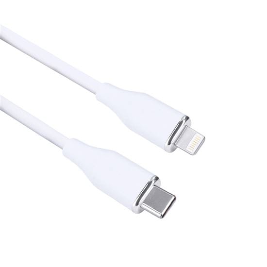 Usb-c/lightning kábel, usb-c konektor - lightning konektor, silikón, 1m 1 solight usb c/lightning kábel, usb c konektor lightning konektor, silikón, 1m