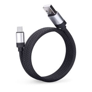 USB kábel s textilným povrchom