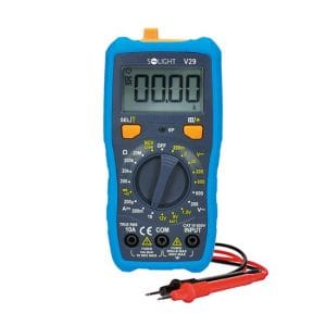 solight multimeter, max. ac 600v, max. dc 600v/10a, ncv
