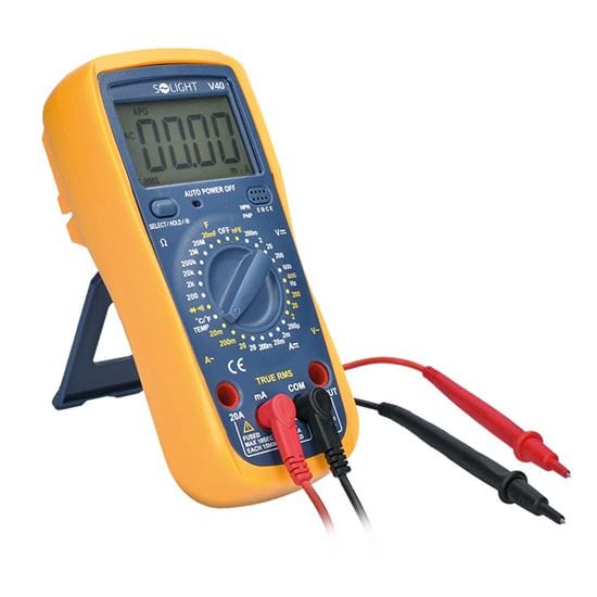 Profesionálny multimeter, tru rms 1 solight profesionálny multimeter, tru rms