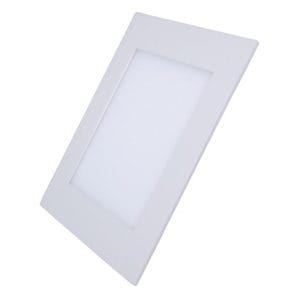 solight led stolná lampička s displejom, 9w, voľba teploty svetla, koža, čierna