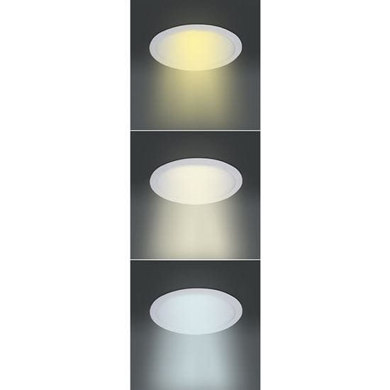 Led mini panel cct, podhľadový, 6w, 450lm 3 solight led mini panel cct, podhľadový, 6w, 450lm, 3000k, 4000k, 6000k, okrúhly