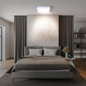 solight led mini panel cct, prisazený, 18w, 1530lm, 3000k, 4000k, 6000k, štvorcový