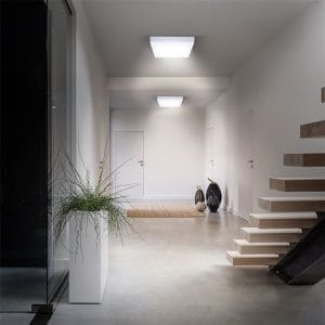 solight led mini panel cct, prisazený, 24w, 1800lm, 3000k, 4000k, 6000k, štvorcový