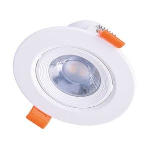 solight led podhľadové svietidlo bodové, 9w, 720lm, 4000k, okrúhle, biele