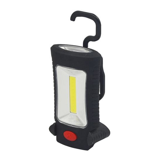 Led svietidlo pracovné, 120lm, 3w led, hák s magnetom 2 solight led svietidlo pracovné, 120+40lm, 3w cob + 3 smd led, hák + magnet, 3 x aaa