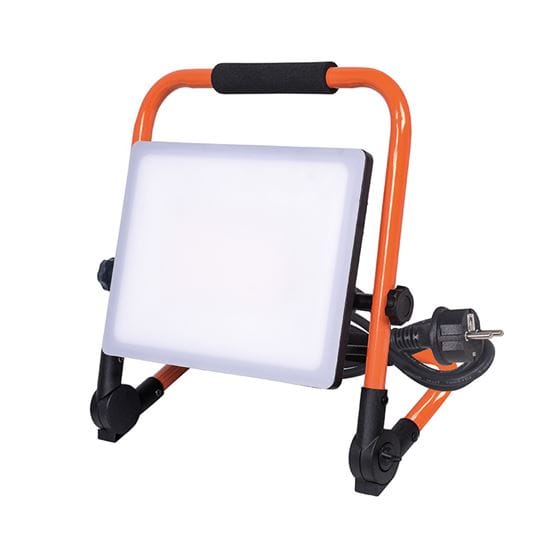 Led reflektor so sklopným stojanom, 100w, 9000lm, 4000k, kábel so zástrčkou, ip65 1 solight led reflektor so sklopným stojanom, 100w, 9000lm, 4000k, kábel so zástrčkou, ip65
