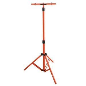 solight stojan teleskopický pre led reflektory, 60 150cm, pre 1 2 reflektory, oranžová farba