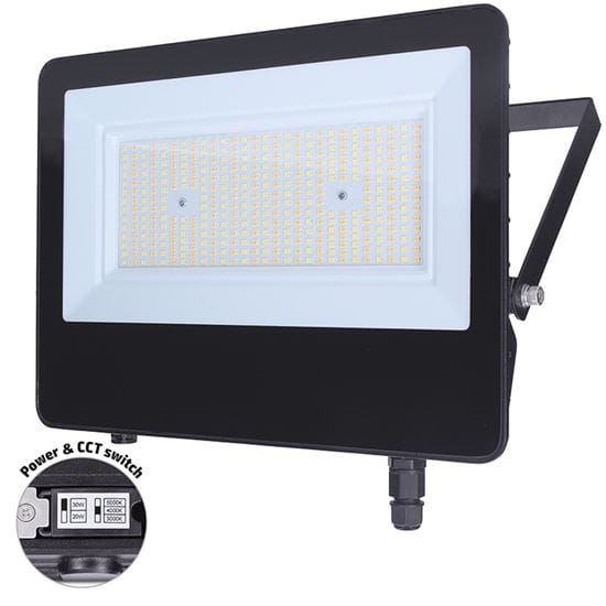 Led reflektor 150w, max. 21000lm, 3cct, voliteľný výkon 100/75/47%, ip65, rýchlokonektor 1 solight led reflektor top, 150w, max. 21000lm, 3cct, voliteľný výkon 100/75/47%, ip65, rýchlokonektor