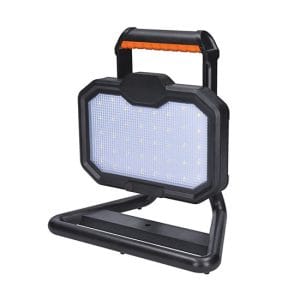P4you Shop, led reflektor, 20w, prenosný, nabijací, 2000lm, oranžovo čierny, work led lights, flash lights