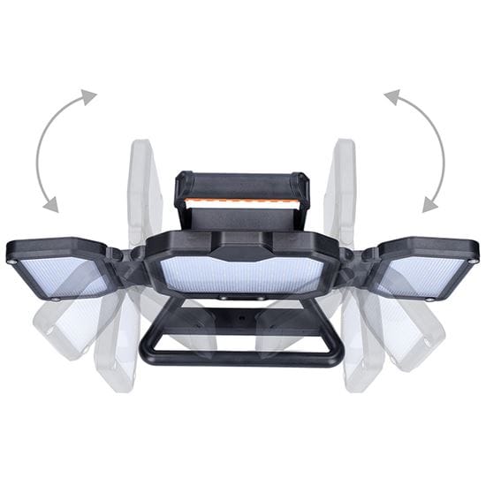 Led reflektor, 30w, prenosné svetlo, nabíjacie, 3000lm 6 solight led reflektor, 30w, prenosný, nabijací, 3000lm, oranžovo čierny