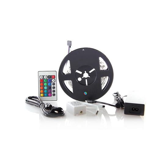 Led svetelný pás rgb, 3m, sada12v, 7,2w/m, ip20 1 solight led svetelný pás, rgb, 3m, sada s 12v adaptérom a do, 7,2w/m, ip20