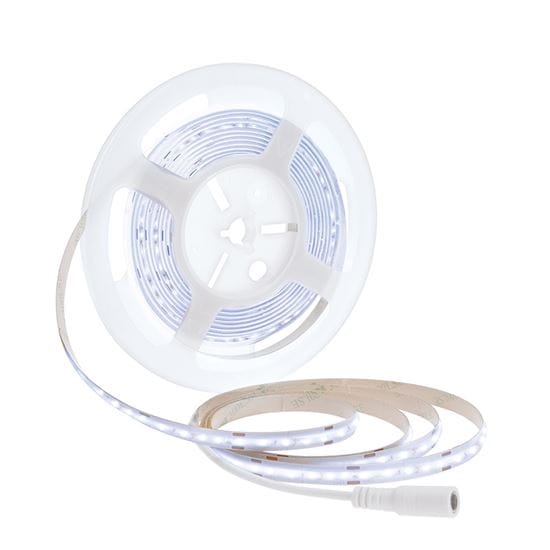 Led pásik, sada s adaptérom, vypínač, 5m, studená biela 4 solight led cob pásik, sada s adaptérom, vypínač, 5m, 8w/m, 800lm/m, studená biela