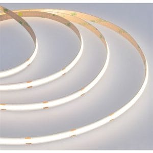solight led cob pásik, sada s adaptérom, vypínač, 5m, 8w/m, 800lm/m, neutrálna biela