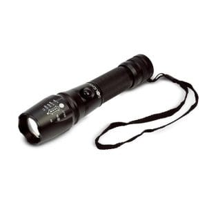 solight led nabíjacie profesionálne svietidlo, 600lm, t6 xml cree led, zoom, li ion