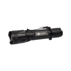 solight led nabíjacie svietidlo, 600lm, cree xm l2 t6, zoom, li ion