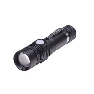solight led nabíjacie svietidlo s cyklo držiakom, 400lm, zoom, li ion