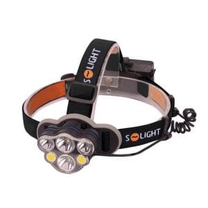 solight led čelové nabíjacie svietidlo 550, 550lm, li ion